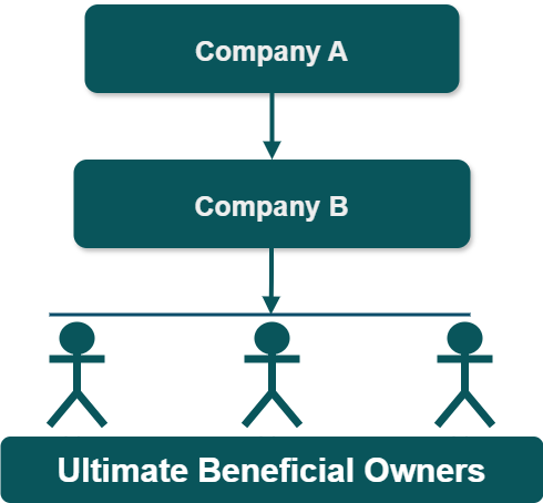 Org Chart for Ultimate Beneficial Owners